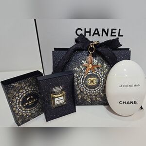 CHANEL Holiday 2025 No 5 EDP  Miniature 1.5ML With CHANEL HAND CREAM 1.7 Oz New